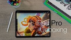 iPad Pro 2018 unboxing and set-up