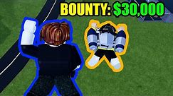 ARRESTING 30000 BOUNTY PLAYER for the BLADE | Roblox Jailbreak