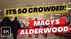 Macy's at Alderwood Mall is Packed with Shoppers, Lynnwood, WA | Walking Tour | Dec 2022