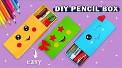 DIY Paper Pencil Box 😍|| How to make a Paper pencil Box, DIY Back to school
