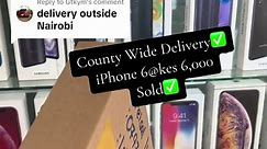 County Wide Delivery: iPhone 6 @kes 6,000 | Sold!