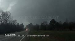 Jefferson, Texas Large Tornado and Hail Intercept by ETT Guide...