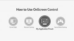 [LG Monitors] OnScreen Control