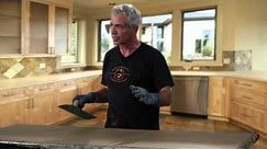How to Make a Cast in Place Countertop