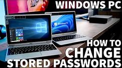 How to View Saved Passwords on Windows 10 - Find and Change Stored Passwords for Websites on Windows