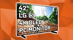 Best 4K OLED PC Monitor? - 42” LG C3 Review
