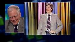 Dave Letterman on Carson's show