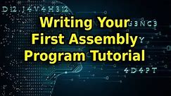 Writing Your First Assembly Program Tutorial