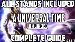 (NEW) Get *EVERY STAND* In AUT (A Universal Time) With This Guide! | How To Get *EVERY* Stand In AUT