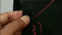 Tricks for sewing jeans that are too long
