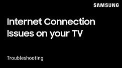 How to troubleshoot wireless connection issues on your Samsung TV | Samsung US