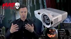Digital Decorations for Halloween - Projecting onto windows