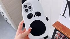 3D Cute Panda Case for iPhone 12/12 Pro/12 Pro Max