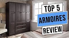 Top 5 Best Armoires in 2023 | Best Armoires with Drawers (Buying Guide)