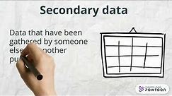 Primary vs Secondary Data