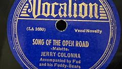 Jerry Colonna - Song Of The Open Road