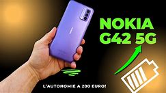 NOKIA G42 5G : Une autonomie MONSTRE !