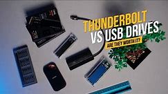 Portable SSD Drives: Thunderbolt vs USB - Are they worth it?