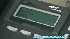 Norstar Nortel: How to change date and time on Norstar Phone