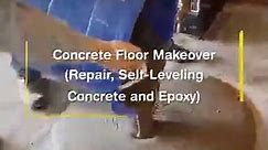 concrete floor makeover repair self leveling concrete andfloo epoxy made designer Epoxy rs