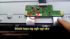 how to repair panasonic led tv 43inch..no normal display..