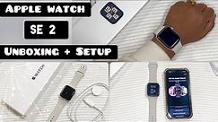 Apple Watch SE 2, Starlight 44mm UNBOXING and Setup | 2023 | Apple Watch SE2 unboxing | Apple Watch