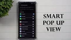 Message Bubbles - Samsung's Smart Pop Up View