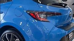 2021 Toyota Corolla Hatchback XSE in Blue Flame #shorts