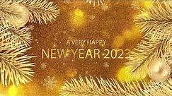 Merry Christmas Wishes and Happy New Year 2023 Xmas Greetings Video
