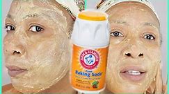 SOFTEN YOUR FACE AND LOOK TEN YEARS YOUNGER USING THIS AMAZING BAKING SODA FACE MASK, AMAZING RESULT