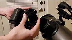 Attaching a DSLR to a Telescope