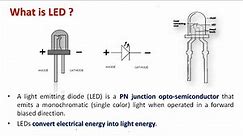 Light Emitting Diode | LED | Working principle of light emitting diode | Optical source