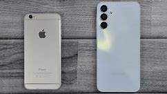 iPhone 6 vs SAMSUNG A15 4G