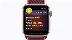 Comment configurer le mode École sur l’Apple Watch — Apple Support