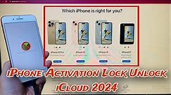 iPhone Activation Lock Unlock iCloud 2024 - iCloud Unlock Server online 2024