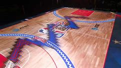 Watch: Check out the NBA’s LED glass court for All-Star Weekend