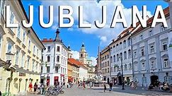One day in Ljubljana, Slovenia (Walking Tour) | Things to do in Ljubljana, Slovenia | Ljubljana 4K