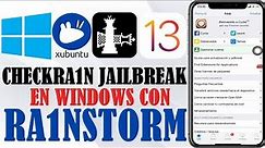 Ra1nStorm - Ch3ckRa1n En Windows / Linux Tutorial Completo (En Español)