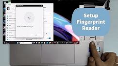 How to setup Fingerprint Reader on HP Pavilion X360