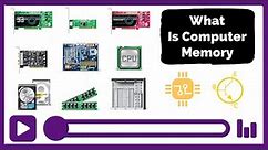 What Is Computer Memory? Fundamentals I Types I And How It Works