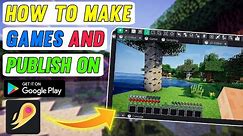 How to Make Minecraft 3D Game In Mobile (Publish On Play Store)