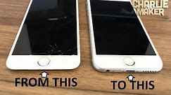How to replace a cracked iPhone 6s screen!
