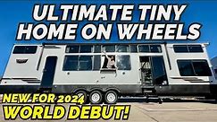 New ULTIMATE tiny home on wheels for 2024! 2024 Forest River Wildwood 44VIEW Grand Lodge