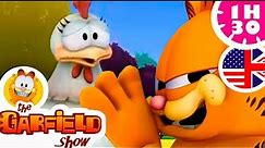 🐓🐱 Garfield with the chicken and the spoiled cat ! 🐘