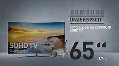 SAMSUNG UN65KS950D 9-Series KS950D Curved 4K SUHD Smart TV // FULL SPECS REVIEW #SamsungTv