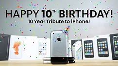 iPhone Turns 10 Years Old! A Nostalgic Look Back