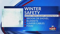 What to keep in your car for winter safety