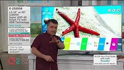 LG 55" or 65" SJ8000 Super UHD 4K Smart TV with HDR Technology on QVC