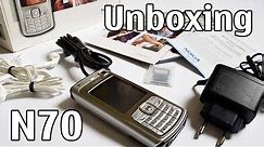 Nokia N70 Unboxing 4K with all original accessories Nseries RM-84 review