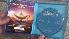 Disney's Aladdin Diamond Edition Blu-Ray DVD Combo Pack Unboxing